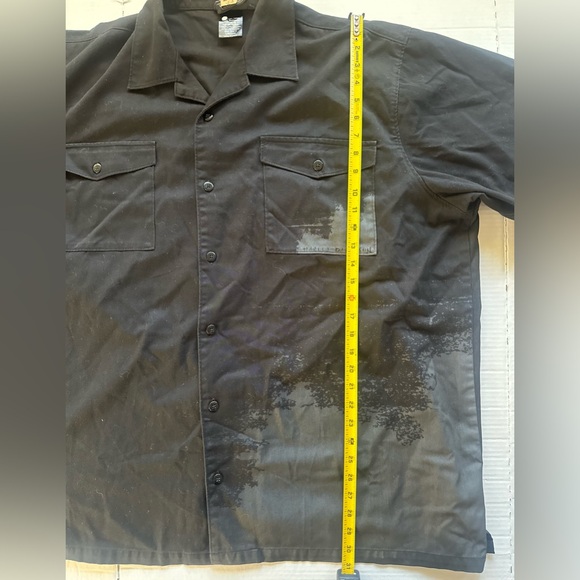 Harley Davidson Shirt 3XL Skull on Back Short Sleeve Biker Motorcycle - Picture 7 of 9